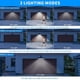 thumbnail image 4 of Clip-On Solar Motion Sensor Lights, Outdoor Waterproof Fence Lights, Portable Security Lights for Fence Garage, 4 of 5