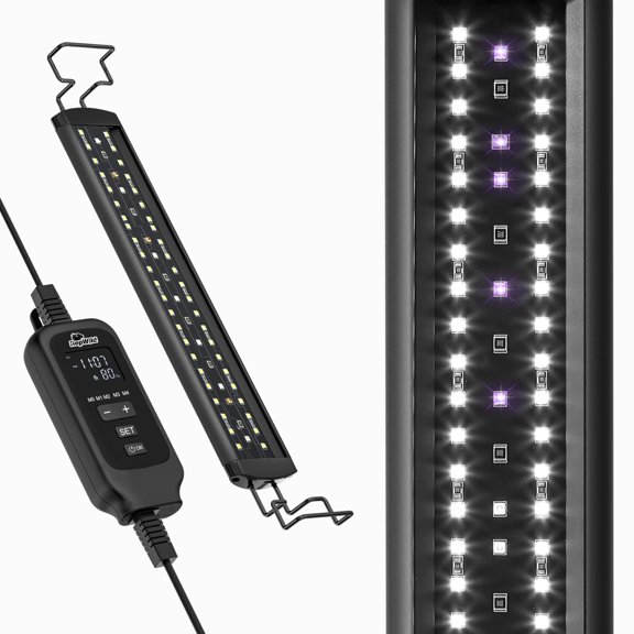Luz regulable para reptiles REPWILD 12W con barra UVB/UVA