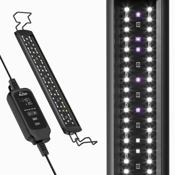 Luz regulable para reptiles REPWILD 12W con barra UVB/UVA
