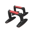 thumbnail image 3 of 2 piezas Push Up Stands entrenamiento muscular anti deslizamiento para el ejercicio de ejercicio de piso gimnasio rojo, 3 of 8