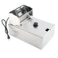 thumbnail image 1 of Deep Fryer,Stainless Steel Electric Deep Deep Fryerwith Basket Stainless Steel Electric Deep Fryer Exquisite Design, 1 of 14