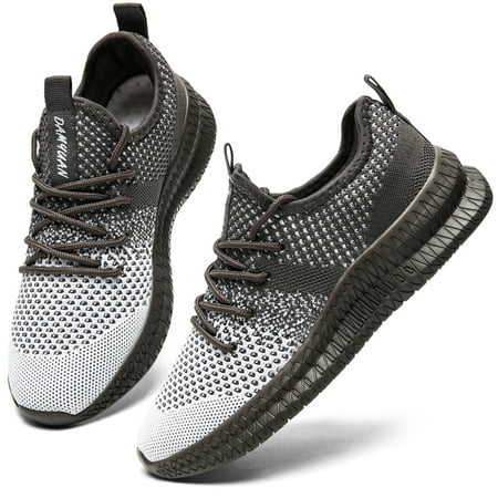 

Htcenly Mens Casual Shoes Athletic Sport Running Shoes Fashion Sneakers Lightweight Breathable Slip on Gym Walking Work Shoes
