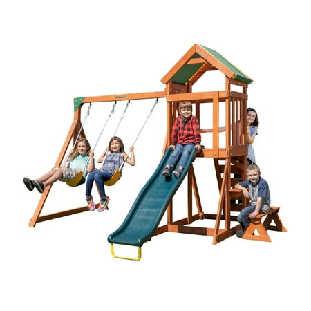 SPORTSPOWER SCOTTSDALE WOOD SWING SET