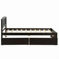 thumbnail image 5 of Twin size Platform Bed with Two Drawers, Espresso, 5 of 10