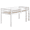 White | Loft Bed, variant on Tcbosik Twin Size Loft Bed, Wood Bed Frame with Ladder and Safety Guardrail, Easy Assembly, White