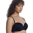 thumbnail image 2 of REVEAL Midnight Black The Multiway Underwire Bra, US 36DDD, UK 36E, NWOT, 2 of 4