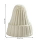 thumbnail image 2 of Sonducket Sombrero Unisex mezclas de algodón sólido cálido HIP HOP sombreros de punto hombres gorras de invierno mujeres Skullies gorros para Sombreros blanco Sonducket AP000123-02, 2 of 6
