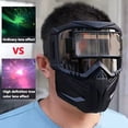 thumbnail image 3 of Gafas de Soldadura con Oscurecimiento Automático, Protector Trabajo, Banda Ajustable, Máscara Soldador , Cubierta ., 3 of 5