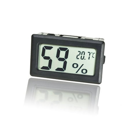 Mini LCD Digital Electronic Temperature Humidity Meter Indoor Thermometer (Best Hygrometer For Home Use)