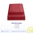 thumbnail image 4 of Juego de sábanas Sweet Home Collection 1800 Supreme Split King, 4 of 6