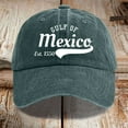 thumbnail image 3 of Dsscvnef Baseball Caps Women's Washed Denim Printed Baseball Cap Men's Mesh Hats Mechanical Hat, 3 of 3