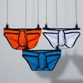 thumbnail image 2 of 【Men's Breathable Mesh Briefs】-Simple Bikini, 2 of 4