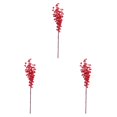 thumbnail image 2 of Kearding Cono de pino Artificial de Navidad de 5 ramas para decoración de Navidad, rama de árbol de pino Artificial de flores, decoración de Type1 NO1, 2 of 6