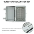 Goilinor Waterproof Electrical Box Outdoor Electronic Junction Box For