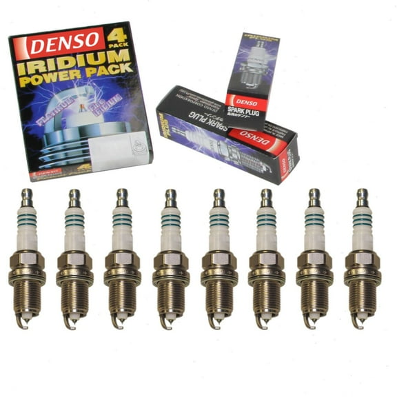 8 pc DENSO Iridium Power Spark Plugs compatible with Dodge Ram 1500 4.7L 5.2L 5.9L V8 1994-2007
