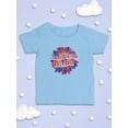 thumbnail image 3 of American Babe Groovy Style T-Shirt Infant -Image by Shutterstock,  18 Months, 3 of 4