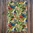 thumbnail image 3 of Tropical Birds Parrot Macaw Toucan Pattern Home Business Office Sign, 3 of 4