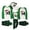 Green_M, variant on Fgnfyis Family Christmas Pajamas Deer Horn Christmas Hat Letter Print Long Sleeve Pajamas Set Loungewear