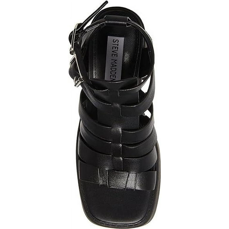 Steve madden kemmy sandal black deals