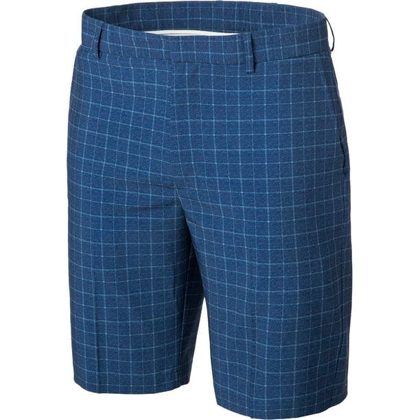 Walter Hagen Men's Windowpane Golf Shorts