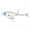 A M, variant on Propeller Tail Topwater Fishing Lure, Rotating Plopper Hard Bait with Treble Hooks for Bass Pike Fishing, 4.06 Inch