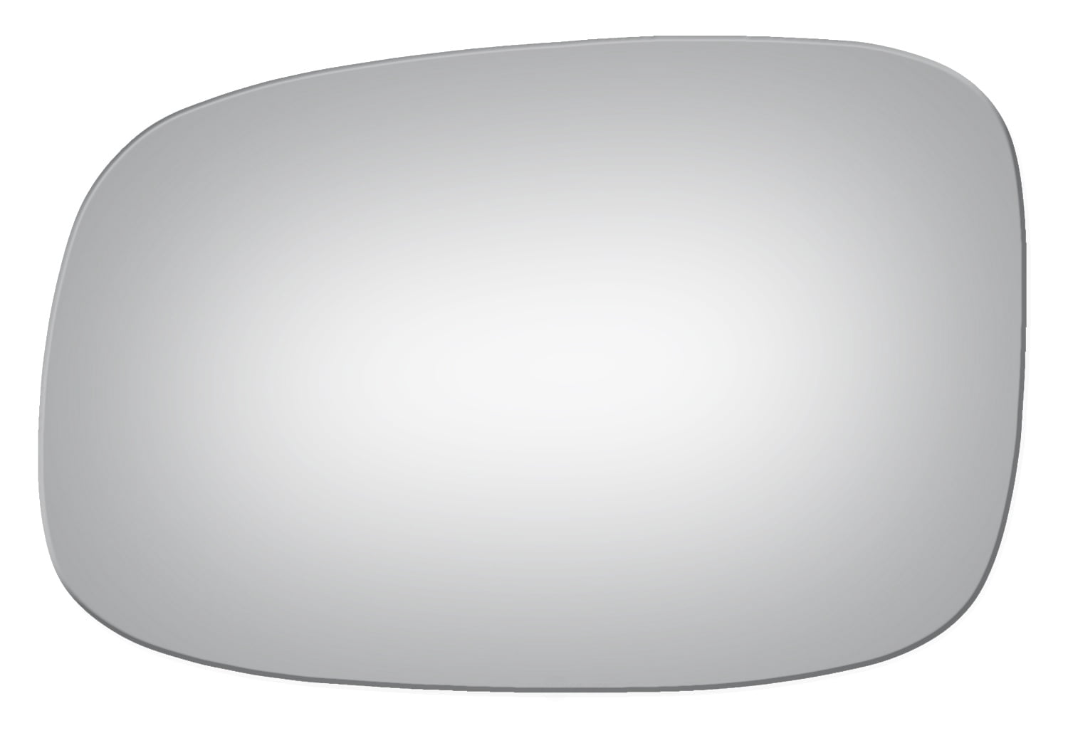 Burco Side View Mirror Replacement Glass - Clear Glass - 2525