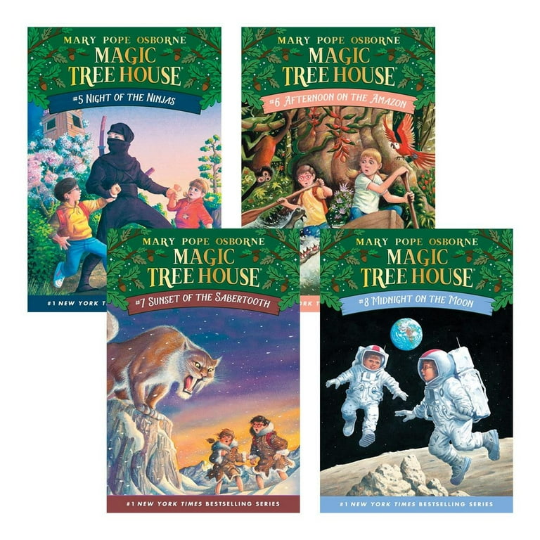 Magic Tree House Set: Includes Volumes 1-8, (Paperback) - Walmart.com