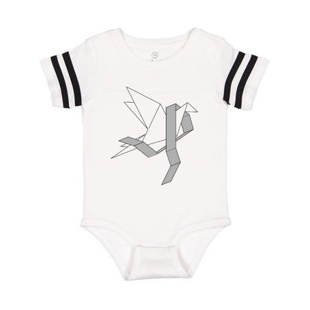 

Inktastic Origami Bird Parkinsons Disease Awareness Gift Baby Boy or Baby Girl Bodysuit