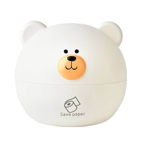 Caja De Pañuelos De Oso Redondeada, Contenedor De Almacenamiento Para El Hogar, Cajas De Dispensación, Dispensador De Servilletas, Servilletero Único Para Bar, Restaurante seitruly HA027767-02