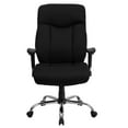 thumbnail image 6 of Flash Furniture HERCULES Series Big & Tall 400 lb. Rated Black Fabric Executive Ergonomic Office Chair with Full Headrest and Arms, 6 of 6