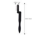 thumbnail image 4 of 3pcs Folding Eyelash Brush Comb Mini Eyebrow Eyelash Comb Makeup Tools (Black), 4 of 7
