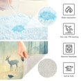 thumbnail image 3 of Yayeee Bath Rugs for Bathroom Floor Set of 2 Non Slip Fluffy Soft Absorbent Mat, Night Forest Scene, 3 of 7