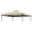 White, variant on 10x10Ft Gazebo Replacement Cover Tier Polyester Roof Sunshade Outdoor Patio Pavilion UV Resistant