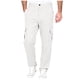 thumbnail image 4 of Amzcrzy Pantalones Clásicos Hombre Color Liso Cintura Elástica Cómodos Transpirables Elásticos Moda Informal Senderismo Pescar Correr Ejercicio Bolsillos Tallas S-3XL Blanco, 4 of 8