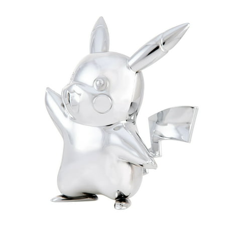 Jazwares - Pokemon Select Battle Figure - Silver Pikachu