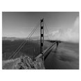 thumbnail image 2 of Pont de Golden Gate en Panorama Gris - Impression sur Toile Pont de Mer, 2 of 3