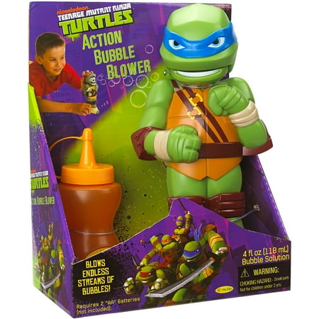 Little Kids Teenage Mutant Ninja Turtles Action Bubble Blower