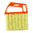 thumbnail image 2 of SUSUchens AC Vent Outlet Cleaning Brush Soft Anti-deformed Detachable Plush Comfortable Grip Clean Shutter Plastic Thick Fabric Louver Cleaner for Car Orange, 2 of 13