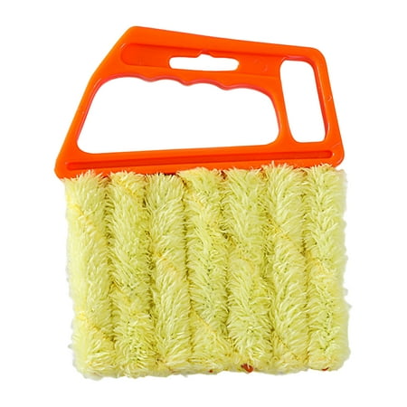 

AC Vent Outlet Cleaning Brush Soft Anti-deformed Detachable Plush Comfortable Grip Clean Shutter Plastic Thick Fabric Louver Cleaner for Car