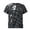 a-Black6814, variant on Boys Kids Solid Color Metallic Sequin Grid TShirts Short Sleeve CrewNeck Shiny Inspired Casual Tees For Party Wear Streetwear Classic Top