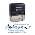 thumbnail image 1 of Printtoo Personalized Blue Self Inking Address Stamp Custom Future Rubber Stamper -68 x 30 mm, 1 of 6