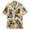 ZB Light Pink, variant on Button Up Shirt Men Dinosaur Print Print Short Sleeve Turndown Collar Shirts Classic Fit Casual Lightweight Men Shirts