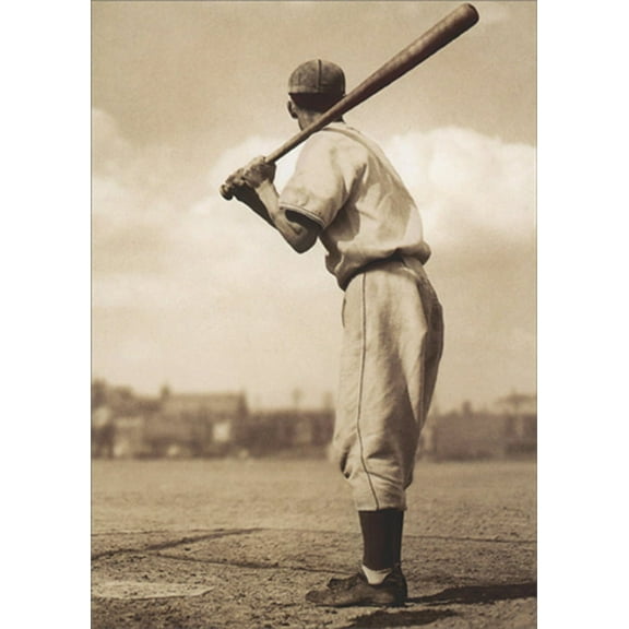 Avanti Press Baseball : Up To Bat America Collection Blank Note Card