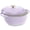 Lavender Mist, variant on Best Choice Products 7.5 Quart Enamel Cast-Iron Dutch Oven, Heavy-Duty Cookware w/ Dual Handles, Lid - Blue