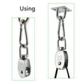 thumbnail image 4 of Zeiwohndc M20 Lifting Pulley Block Wheel Equipment for Cranes Hoists 50KG Safety Workload, 4 of 7