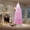 White powder 7.5FT, variant on 4.5-9 Ft Snow Flocked Pencil Christmas Tree – Slim Artificial Christmas Tree with Sturdy Metal Stand