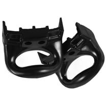 ELAYARD 2Pcs Black Pressure Pot Handle Replacement for Pan Side Support and Cooking Use