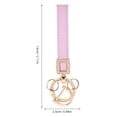 thumbnail image 2 of UPGRATOR Charm Para Con De Y De Rhinestone En Color Rosa, 2 of 8