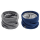 thumbnail image 1 of Calentador Cuello Invierno Tejido para Hombres Y Mujeres Polaina El Bufanda Clima (gris), 1 of 6