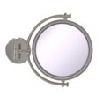 thumbnail image 1 of Espejo de maquillaje de pared de 8 pulgadas con aumento 4X - WM-4 / 4X-SN Allied Brass WM-4/4X-SN, 1 of 1